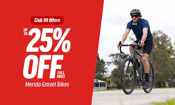 Up To 25% Off Full Price Merida Gravel Bikes