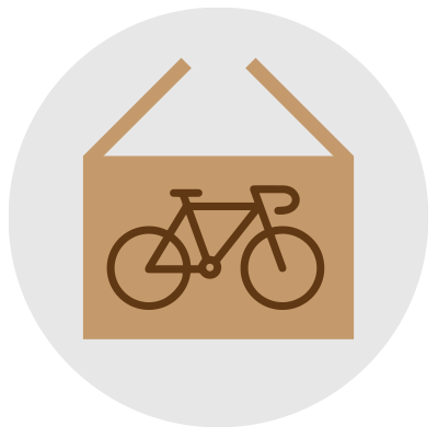 Bike Service Icon - Bike Delivery