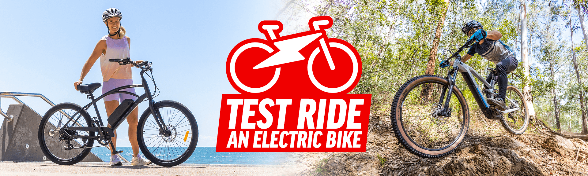 Test ride an electric bike for free today!