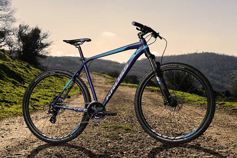 Kross Level 1.0 29 Mountain Bike Blue/Blue Silver (2020)