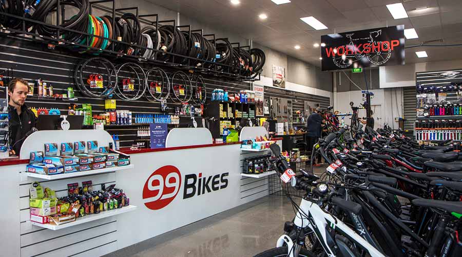 99 Bikes Maribyrnong front counter