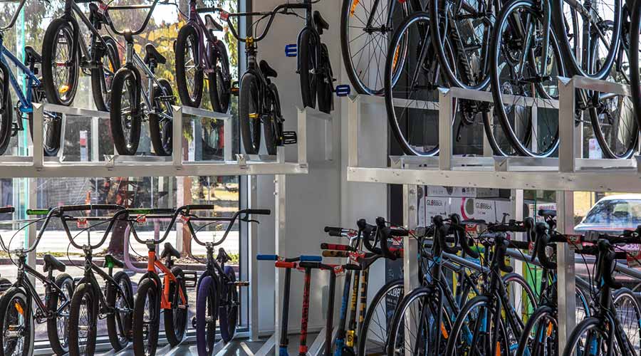 99 Bikes Maribyrnong Bikes Display